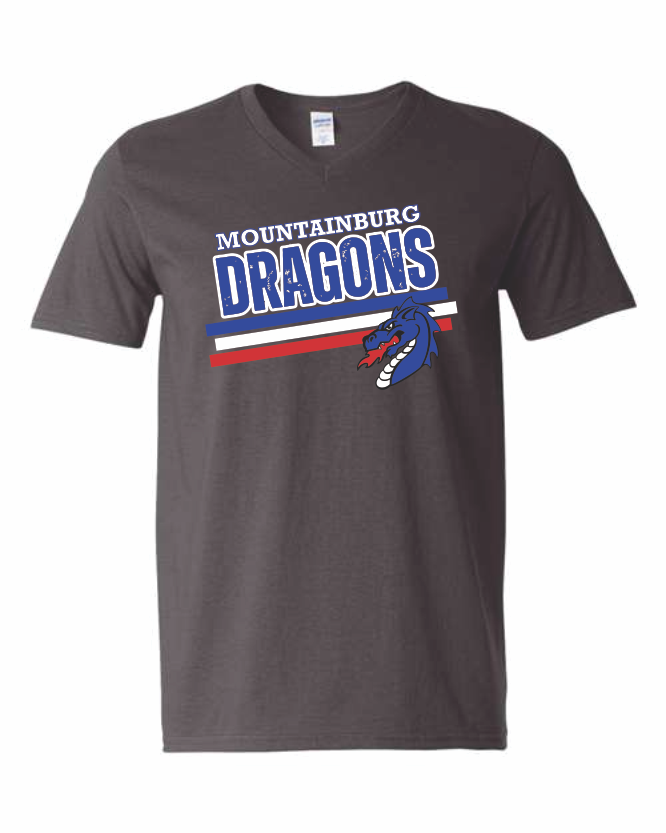 MOUNTAINBURG DRAGONS VNECK