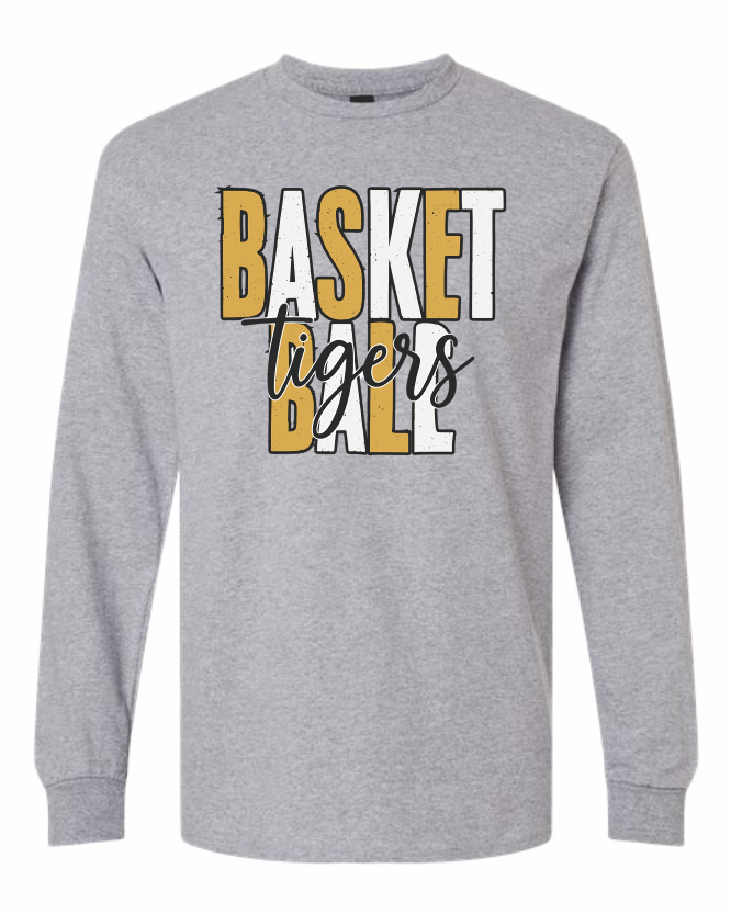 Basketball Tigers Long Sleeve