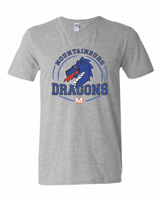 MOUNTAINBURG DRAGONS VNECK