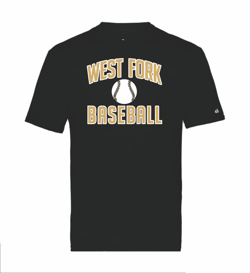 West Fork Baseball Performance Tee