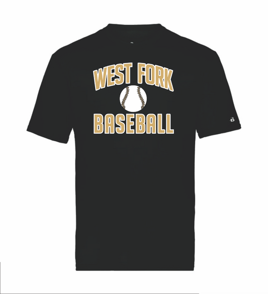 West Fork Baseball Performance Tee