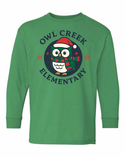 Holiday Owl Long Sleeve
