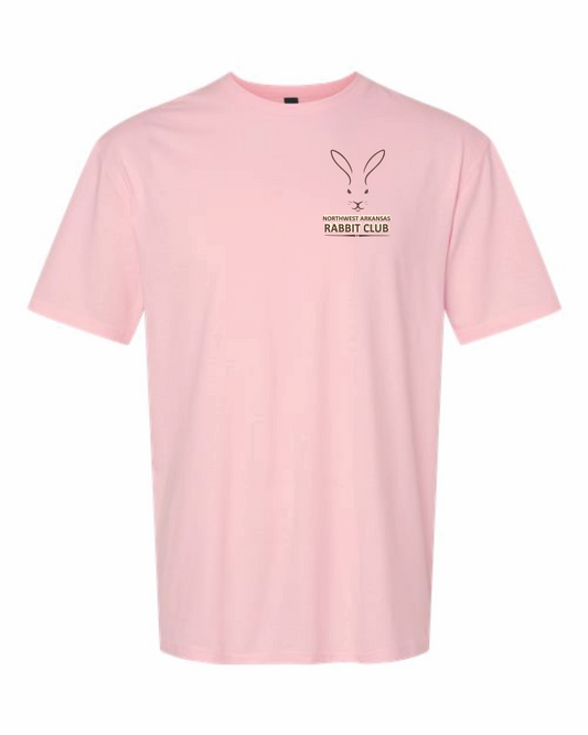 Northwest Arkansas Rabbit Club - Adult Pink Tee