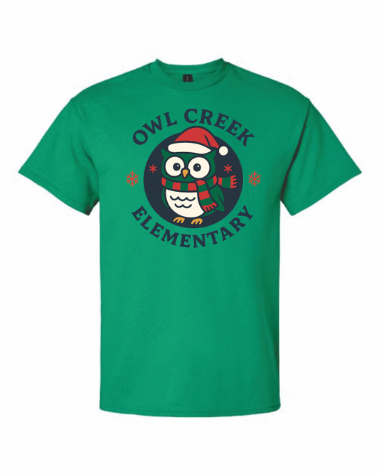 Holiday Owl Tee