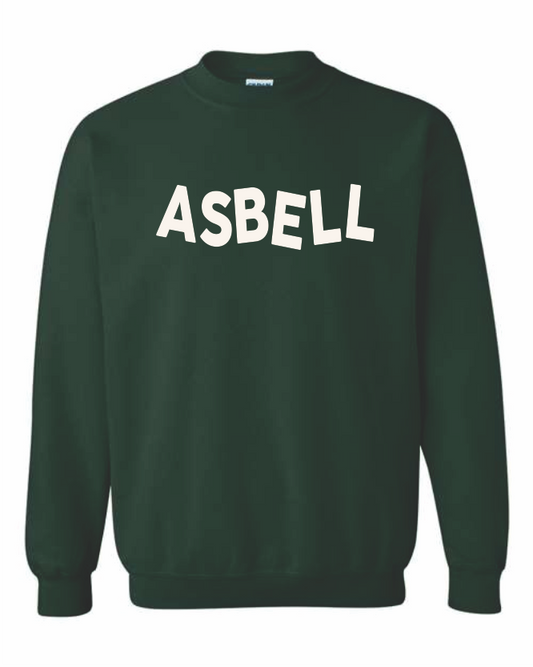 Asbell Adult Dark Green Sweatshirt