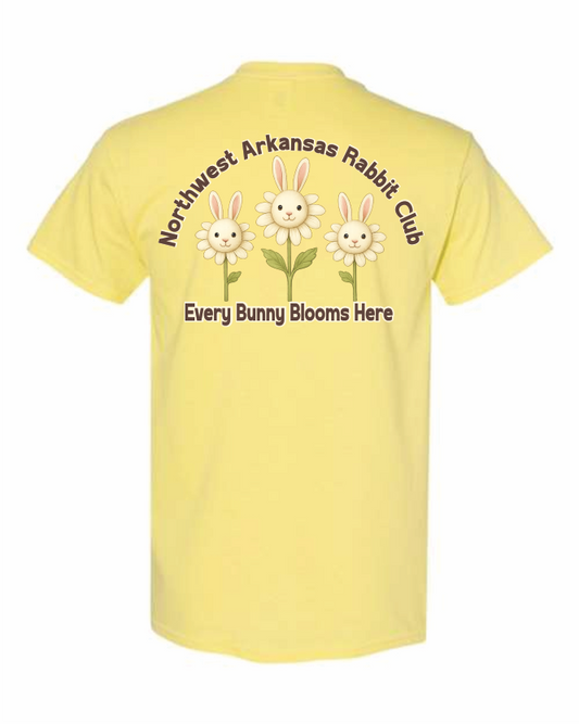 Northwest Arkansas Rabbit Club - Adult Yellow Tee